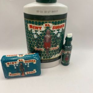 BINT EL SUDAN 3 PCS SET (1Perfume 12ml+1Soap 80g+Powder 250g)