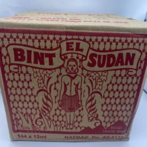 BINT EL SUDAN Perfume Oil, Original, Red Sleeve. Wholesale. 12ml x 144 bottles ( 2 )