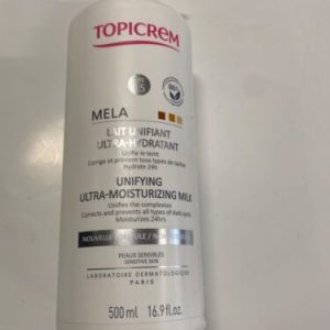 TOPICREM MELA SPF15 Unifying Ultra-Moisturizing Milk 500ml. Exp. 012026