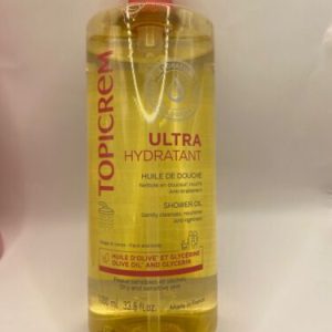 Topicrem ultra-Hydratant Shower Oil 1000ml (33.8 fl.oz). EXP 042026