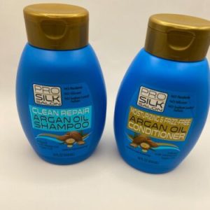 PRO SILK SALON MOROCCAN ARGAN OIL Shampoo & Conditioner set. 14 oz each