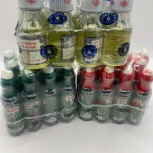 Bundle of BINT EL SUDAN Red and Green sleeves 12pcs Each + 12pcs Six Flowers